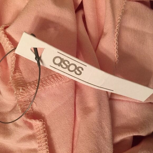 Pink  Strapless ASOS  Dress Size 4 - Picture 5 of 6